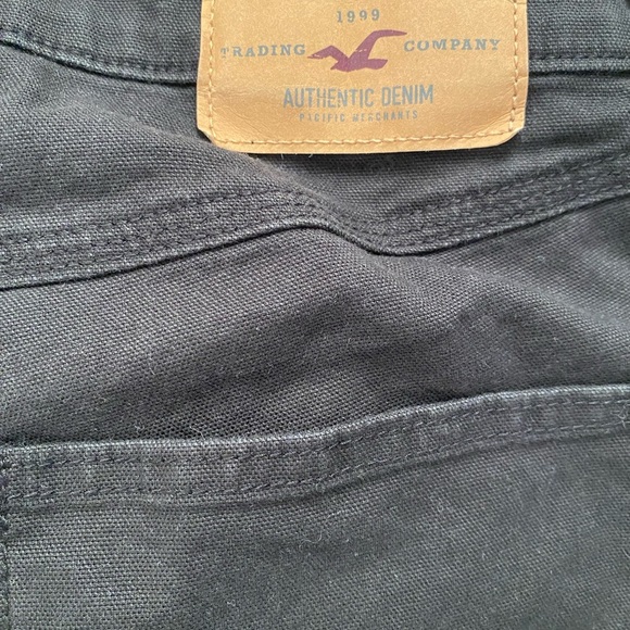 Hollister Black Classic Straight Leg - Picture 3 of 7